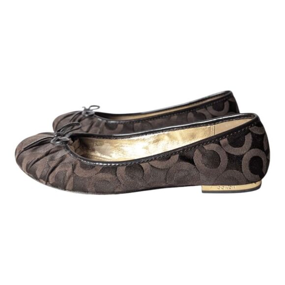 COACH Landon Ballet Flat Size 6B - Picture 3 of 7